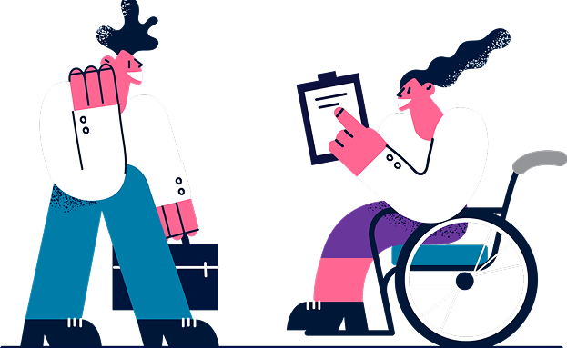 Professional assessment illustration